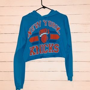 Knicks Cropped Hoodie